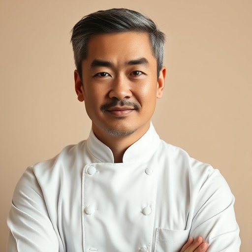 Portrait of Chef Takeshi Mori